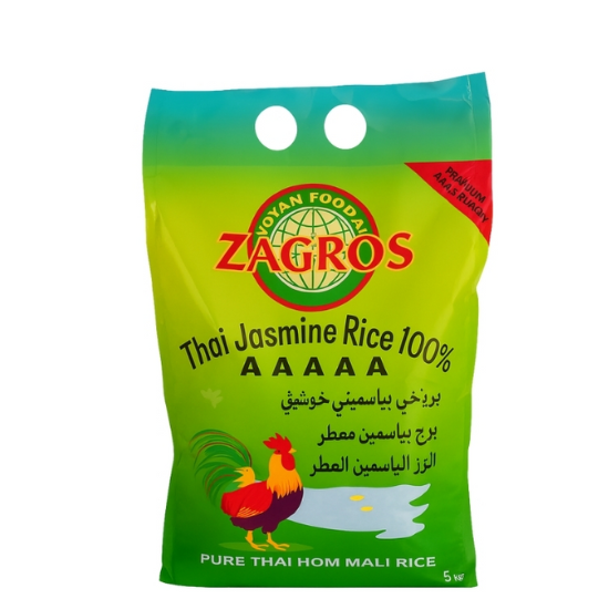 ZAGROS THAI JASMIN RIISI 5KG
